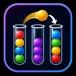 Icono de Ball Sort Puzzle